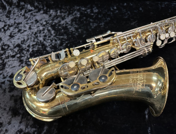 Photo Vintage Armstrong 3000 Alto Saxophone Original Lacquer and Nickel Keys, by Keilwerth Serial #2013